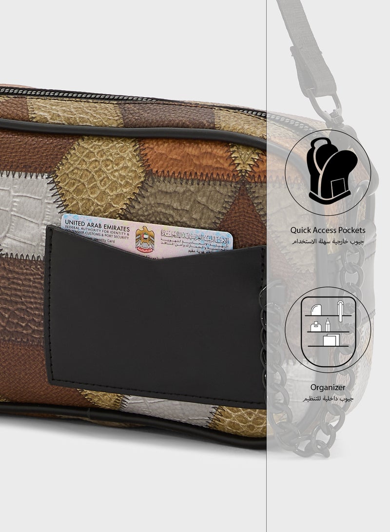 Robert Wood Casual Crossbody Messenger Bag  - Image 4