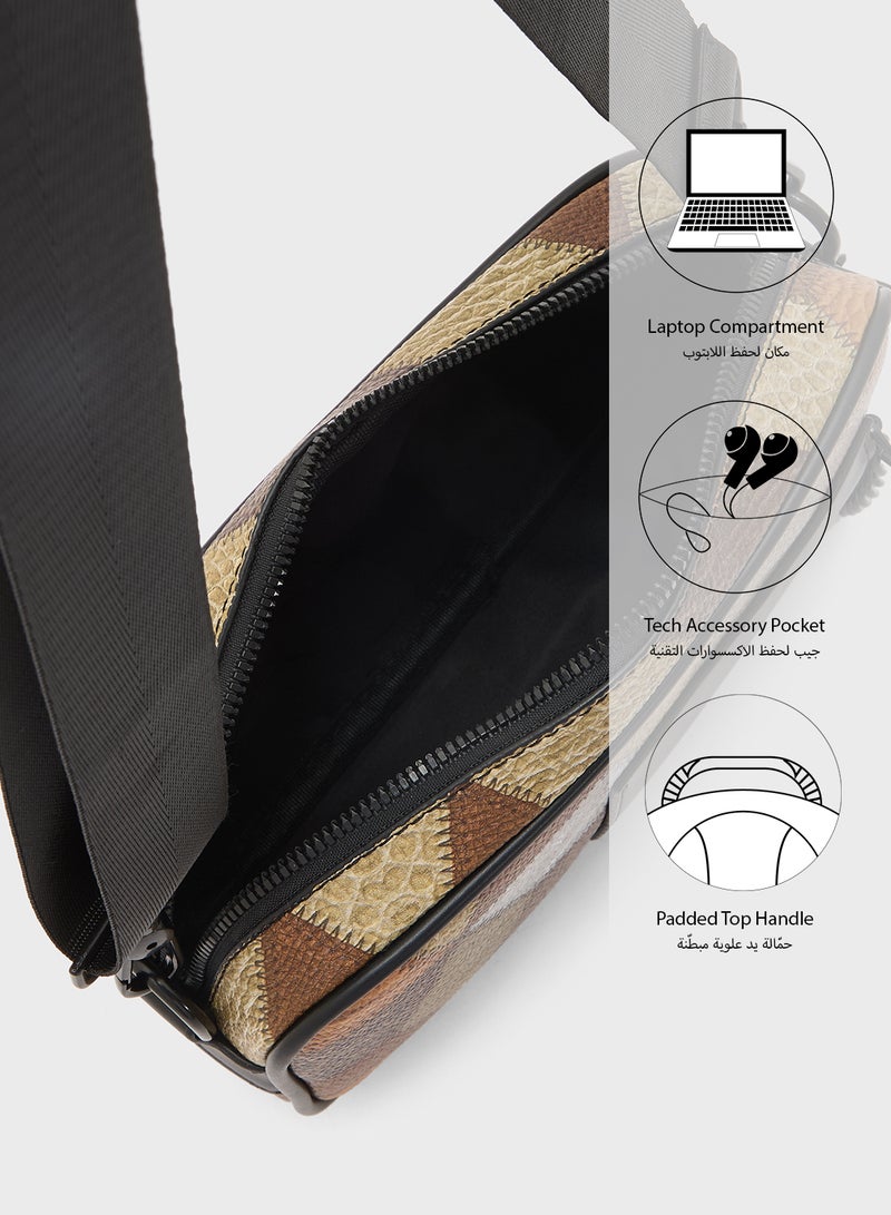 Robert Wood Casual Crossbody Messenger Bag  - Image 5