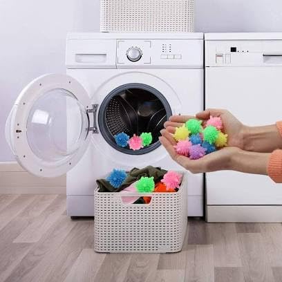 AntiWinding Washing Ball for Keeping Laundry FreshDrying Fabric Softener Set of 10 Pcs - Image 3