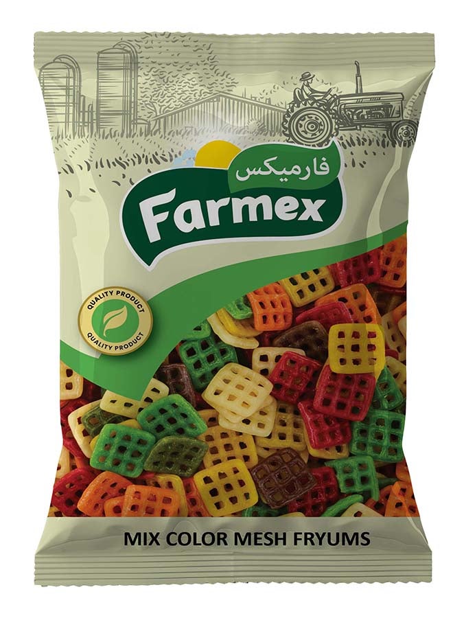 Farmex Mix Color Mesh Fryums – 250g