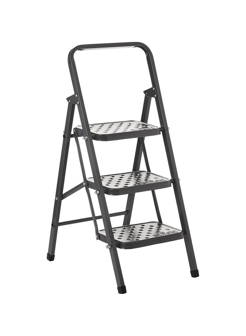 Gohar Wide 3-Step Ladder – Heavy Duty Step Stool for Home & Office Use - Image 1
