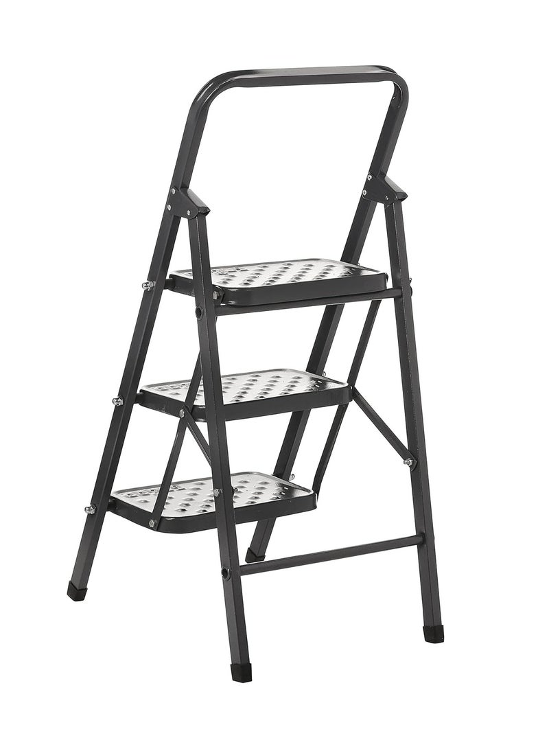 Gohar Wide 3-Step Ladder – Heavy Duty Step Stool for Home & Office Use - Image 2