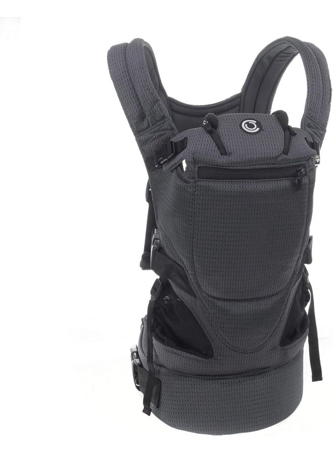 Contours Love 3 Position Baby Carrier, Charcoal Gray - Image 1