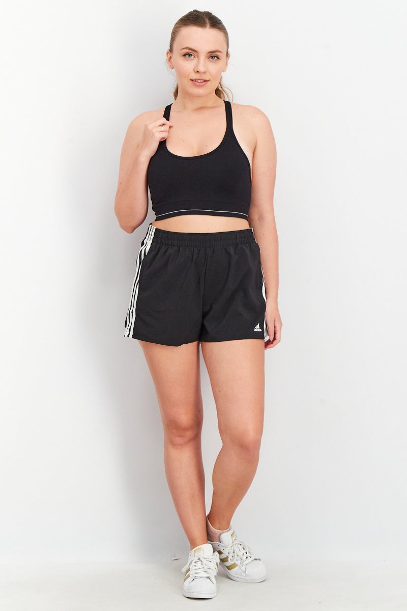 Adidas Women Sportswear Fit Training Shorts, Black - Image 3