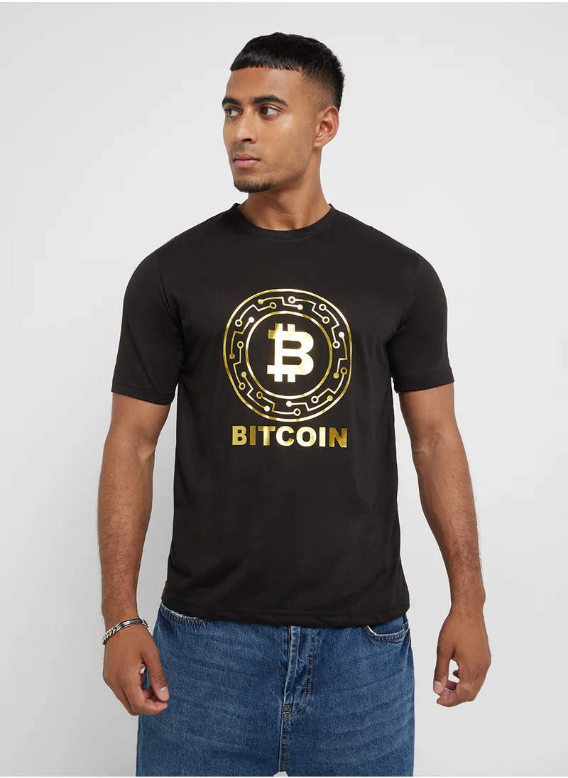 سفنتي فايف Graphic Print T-Shirt