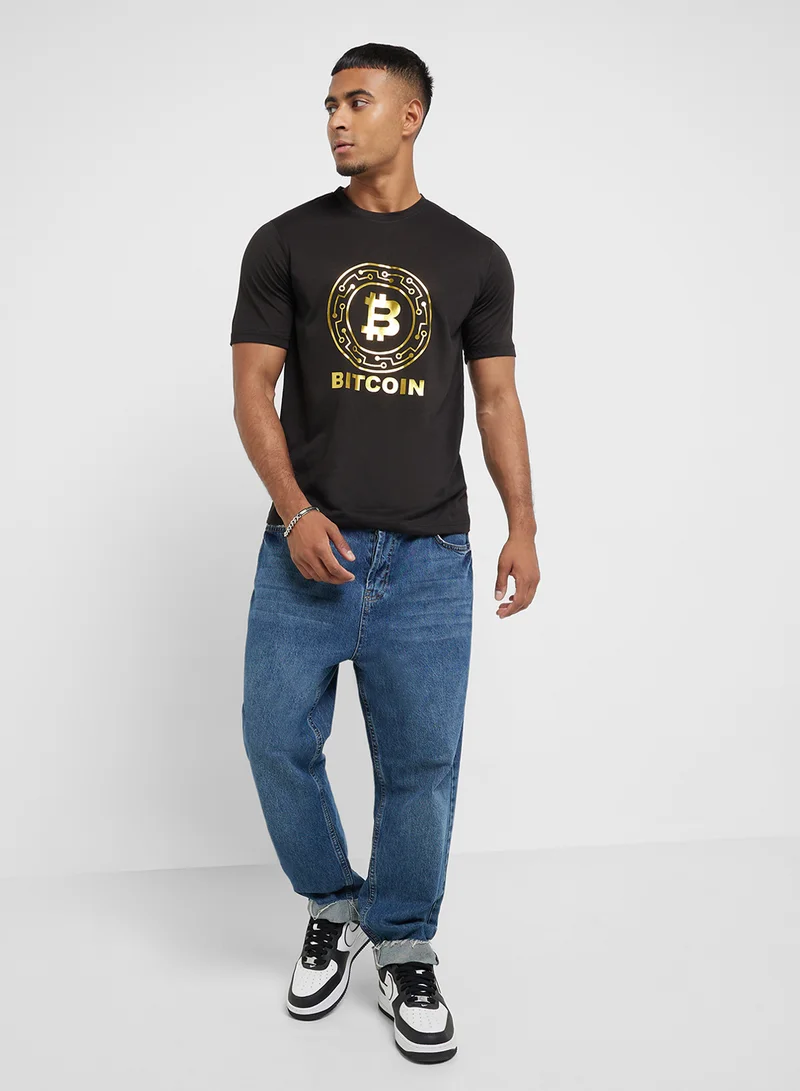 Seventy Five Graphic Print T-Shirt