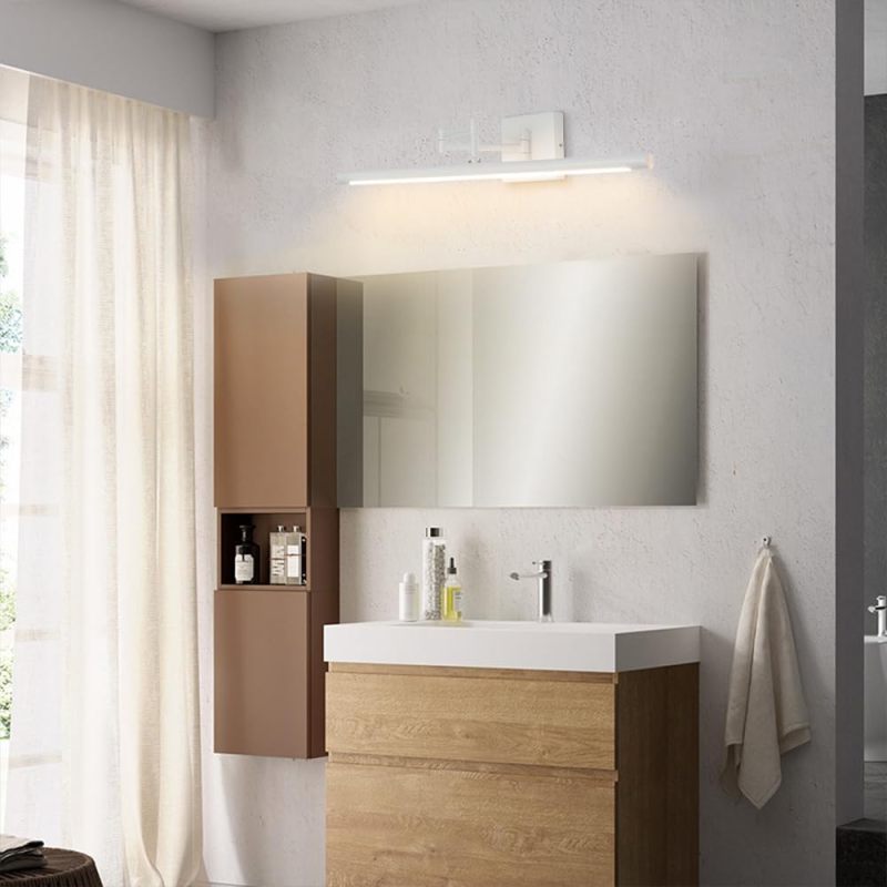 Adjustable Vanity Light 40 Cm Versatile Swing Arm Design Swing Arm Wall Sconce - 3 Color Temperatures LED Bathroom Mirror Light for Makeup Application, Grooming, Bathroom Decor - Image 4