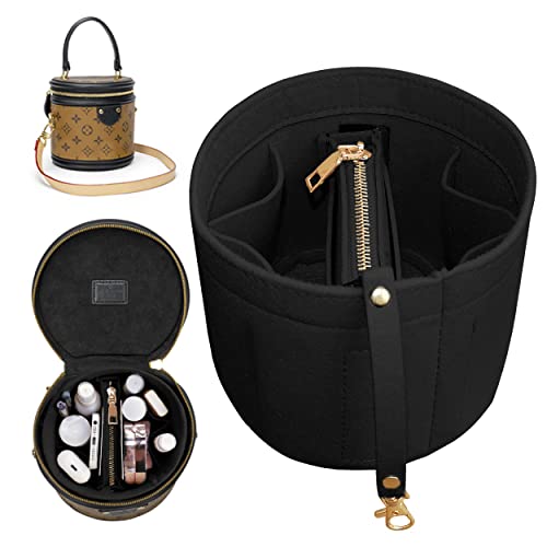 Soyizom Purse Organizer for Cannes Bag, Felt Bag Organizer Insert, Black - Image 1