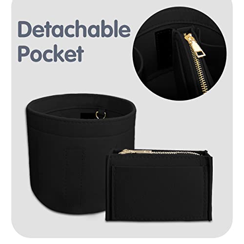 Soyizom Purse Organizer for Cannes Bag, Felt Bag Organizer Insert, Black - Image 4