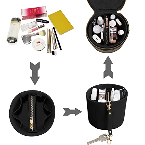 Soyizom Purse Organizer for Cannes Bag, Felt Bag Organizer Insert, Black - Image 5
