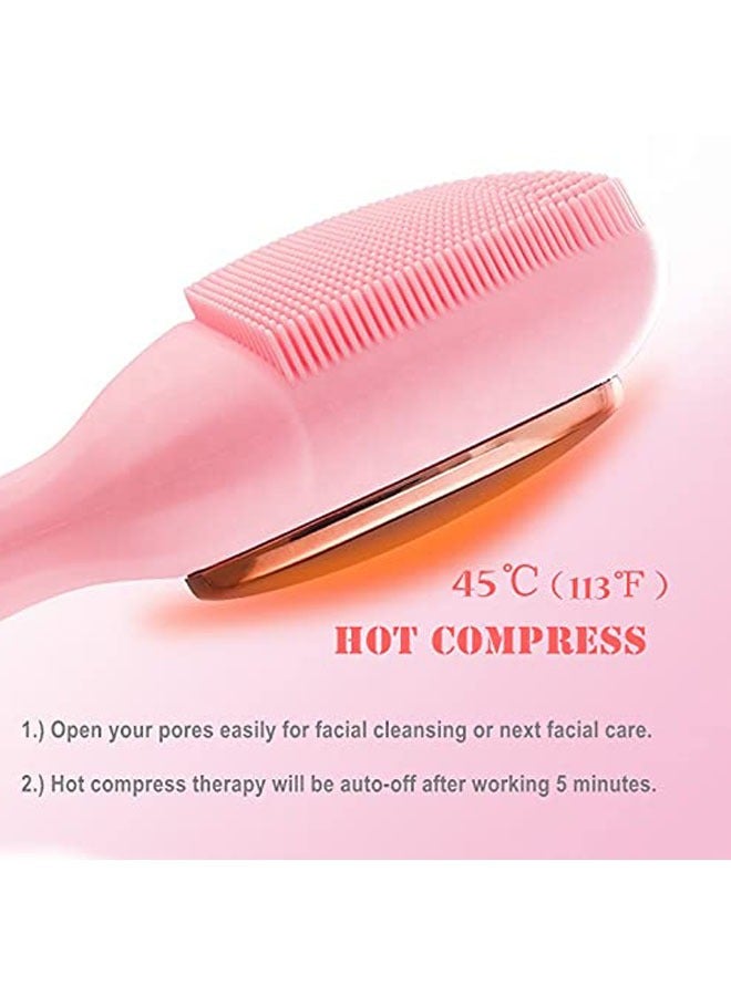 عام المدلك الذكي لتنظيف الوجه بتقنية الاهتزاز المائية يقوم بتنظيف ديناميكي وبتقنية الصوت الدقيق، مضافاً إليها تقنية الاهتزاز المائية. - Image 3