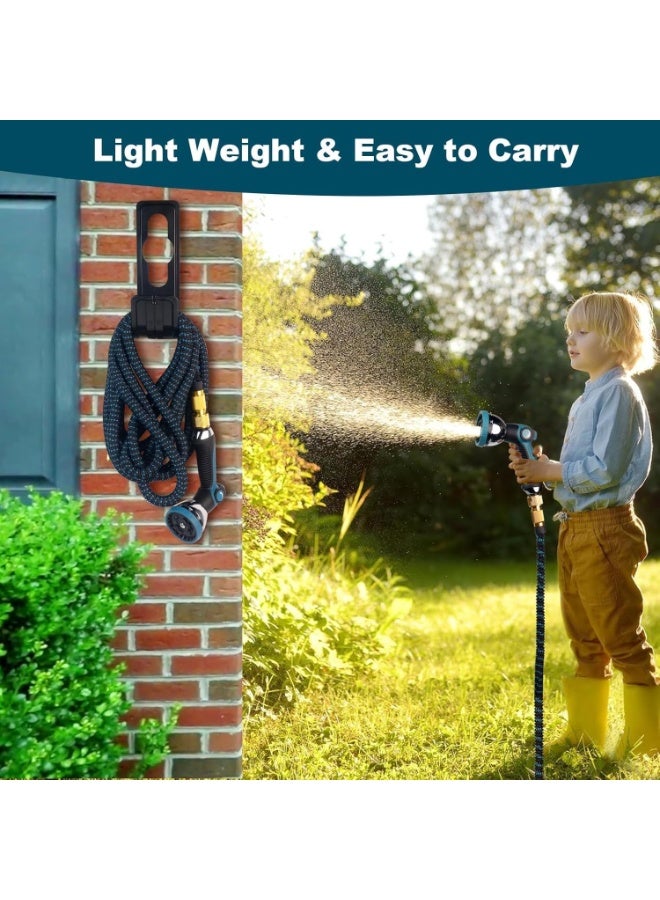 Homify 15 Meters Expandable Garden Hose, Retractable Hose Pipe with 10 Function Spray Nozzle, Flexible Water Hose with 3/4 Solid Brass Fittings, for Garden, House Clean, Car Wash, Pet Bath - Image 4