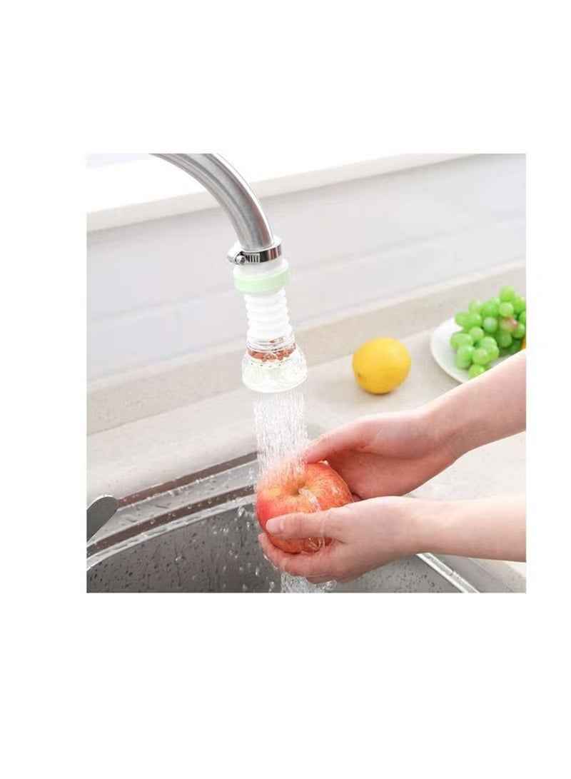 3 Pack Kitchen Faucet Water Filter Anti Splash Shower Tap Water Spray Water Saver 360 Rotating Telescopic Water-Saving Nozzle Filter Faucet for Kitchen Bathroom Fits Standard Faucets - Image 5