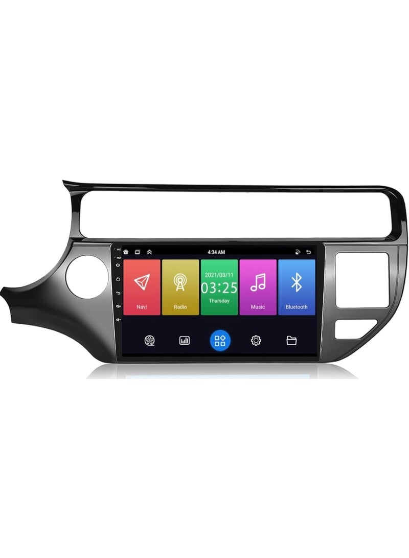 SHEZA STAR Android Car Stereo for Kia Rio K3 2015-2018 6GB RAM 128GB ROM Support SIM Card, Carplay, M-Link Wi-Fi BT, Radio GPS, 9 Inch IPS Touch Screen with AHD Camera Included - Image 1
