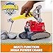 Rubble & Crew Rubble Crew Chargers Mega Power Crane Toy Truck with Charger Figure 2 Detachable Tools PAW Patrol Kids Toys for Boys Girls Ages 3 and Up - Image 4