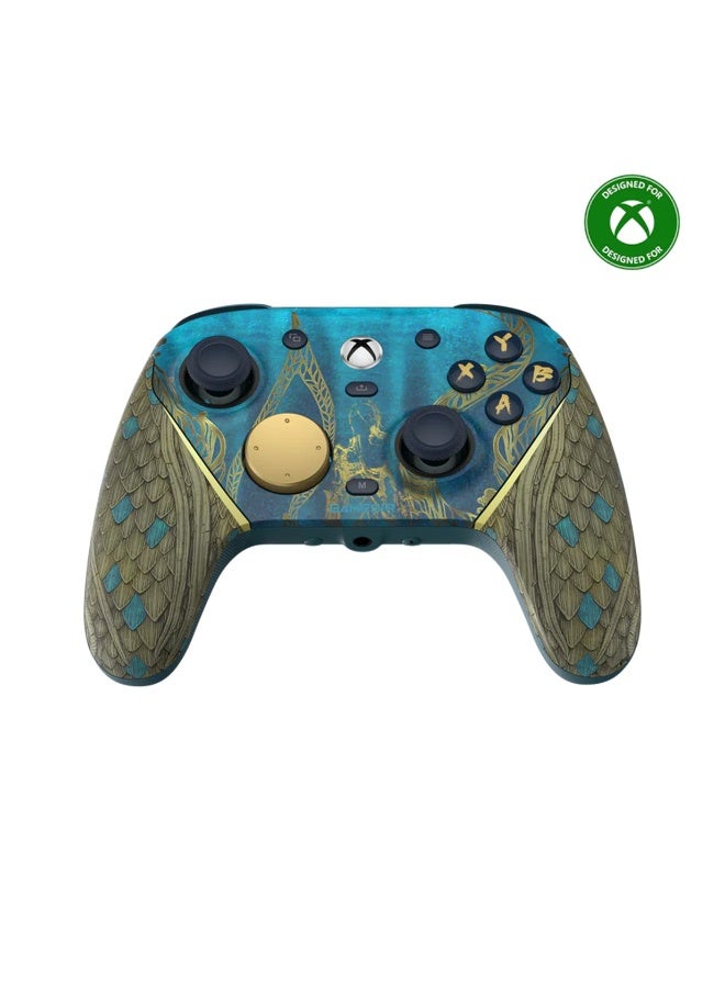 general Professional Gamepad G7 Pro WUCHANG Fallen Feathers Edition Wireless Controller Tri-Mode Connectivity with Charging Dock for Xbox Series X|S, Xbox One, PC, Android, Plug and Play with TMR Sticks, Hall Effect Analog Triggers, Six-Axis Gyroscope, Four Macro Buttons, 1000Hz Polling Rate, Four Rumble Motors, Back Button Latches, Battery 1200mAh, 3.5mm Audio Jack, Smart Auto Start-Stop - Image 5