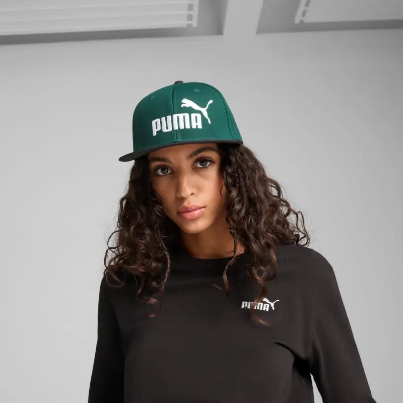 PUMA Ess No. 1 Logo Flat Brim Cap - Image 3
