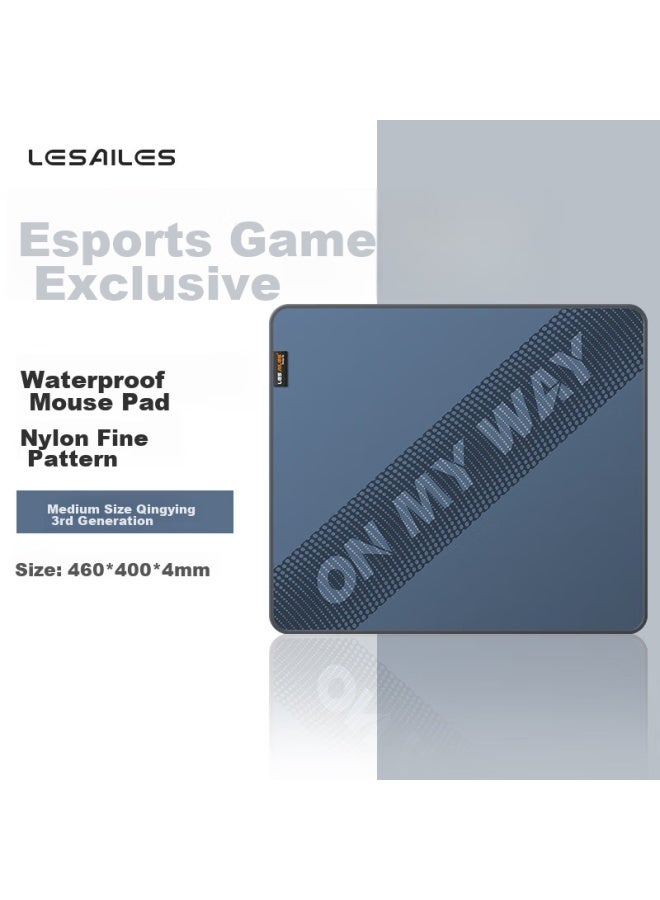 Lesailes Feidun Mouse Pad, Gaming And Esports, Qingying Zhuowei Balance Pad, Waterproof Nylon Fine Texture Smooth Edge, Computer Desk Pad For Fps Gaming, Kai Lei Mouse Pad - Image 1