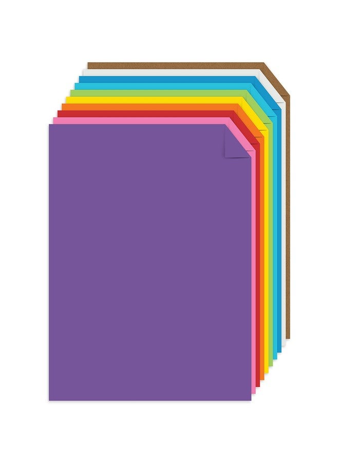 Astrodesigns Crafting Cardstock, 12" x 12", 65 lb/176 gsm, 10-Color Delightful Assortment, 100 Sheets (91039) - Image 2