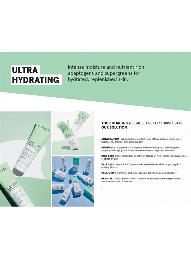 ACURE Ultra Hydrating Green Juice Cleanser | 100% Vegan | Intense Moisture for Super Thirsty Skin | Supergreens & Adaptogens - Purifies, Deep Cleanses & Refreshes | 4Fl Oz - Image 3