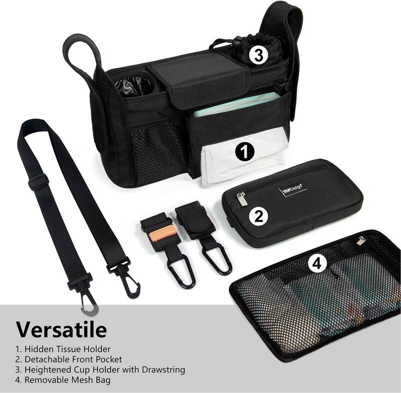 TOPDesign Universal Baby Stroller Organizer - Image 2