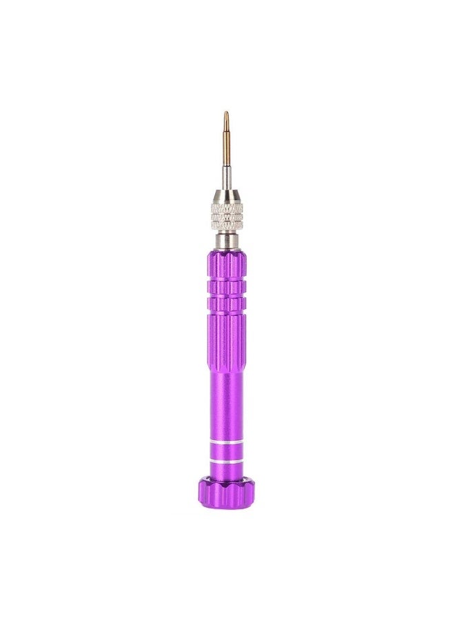DEFAONS 5-in-1 Precision Screwdriver Set (AF-555) - Purple Aluminum Handle with High-Quality Chrome Vanadium Steel Bits, Durable, Ergonomic Design, Ideal for Mobile Phones, Laptops, Watches, Glasses, and Small Electronics Repair, Compact and Easy to Use - Image 3