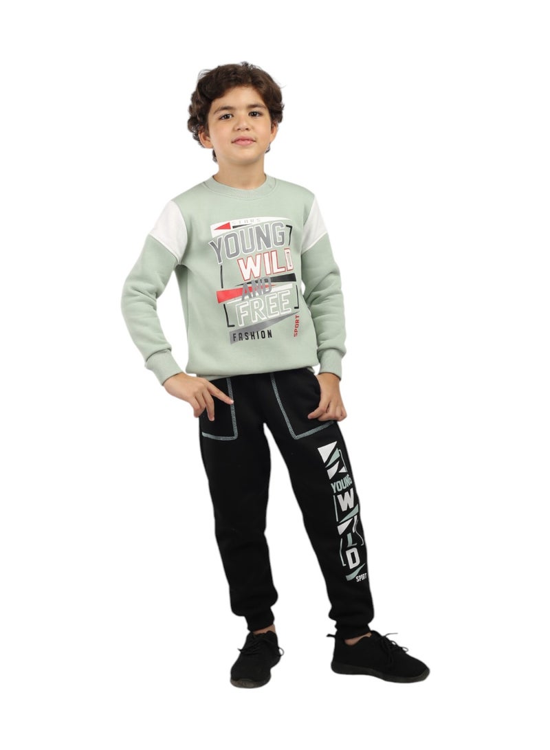 CHOiCE Kids Wild Tracksuit – Ultra-Soft High-Quality Milton Fabric for Unmatched Comfort and Style code 166 - Image 1