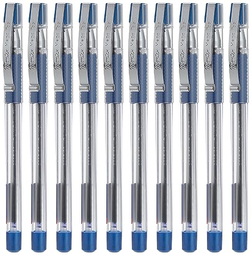 Montex Mega Top Blue Ball Point Pen (10pcs) - Image 3
