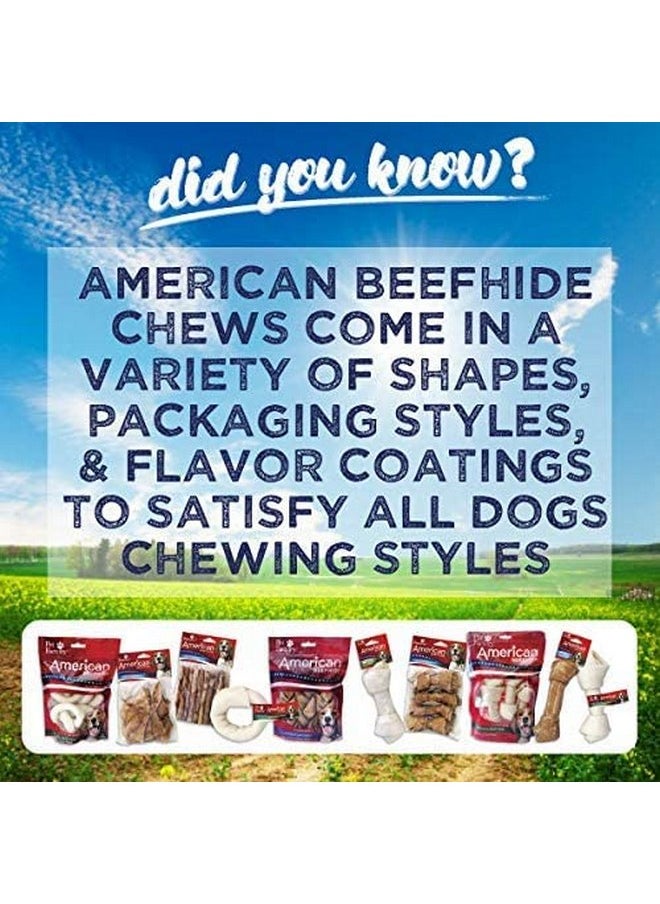 بيت فاكتوري - رقائق مضغ للكلاب من Pet Factory American Beefhide Chips - بنكهة لحم البقر، 32 أونصة - Image 1