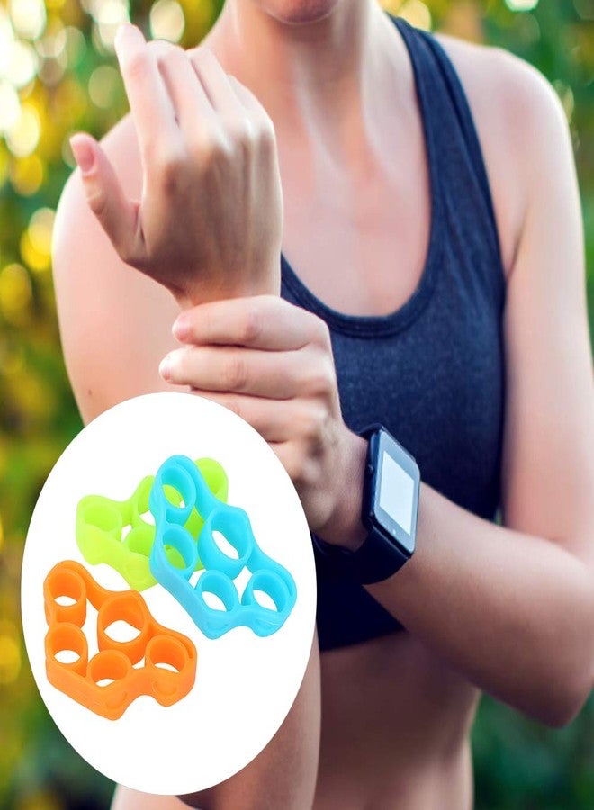 Pilipane Finger Exerciser, Hand Grip Strengthener, (3PCS) Grip Strength Trainer Forearm Grip Workout, Finger Stretcher, Relieve Wrist & Thumb Pain, Carpal Tunnel, Great for Rock Climbing and More, Hand Gr - Image 5