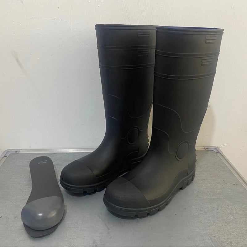 Export Ce Certification Steel Head Steel Bottom Labor Protection Rain Shoes Standard Steel Head Industrial And Mining Shoes - Image 2