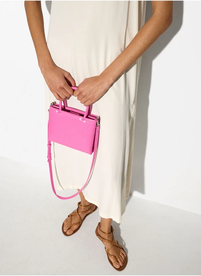 PARFOIS Mini Tote Bag With Crossbody