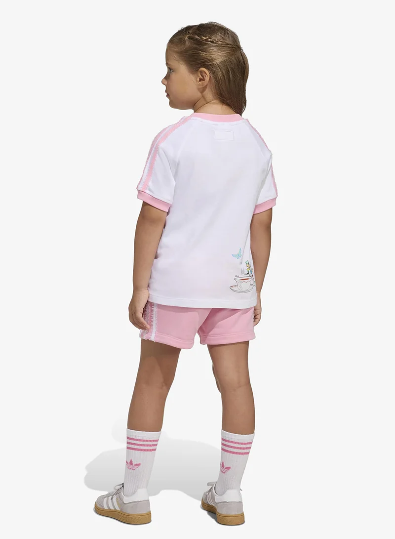 اديداس اوريجينالز طقم تي شيرت وشورت بشعار للأطفال