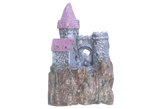 Maalavya Underwater Aquarium Toy/Toys for Decoration Purpose and Hiding Place (Miniature Hogwarts Castle Toy) - Image 1