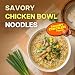 Nongshim Savory Chicken Noodle Soup Instant Ramen 12 Pack Microwaveable Bowl Soup Mix Korean Ramyun with Cabbage  Carrots Sabor a Pollo - Image 4