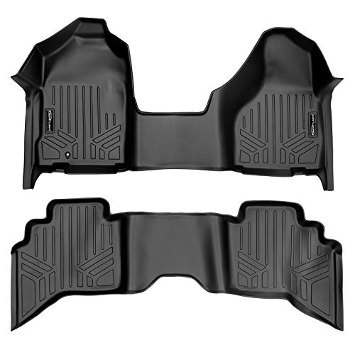 MAX LINER MAXLINER Floor Mats 1st Row 1 Piece and 2nd Row Liner Set Black Compatible with 2002-2008 Ram 1500/2003-2009 Ram 2500/3500 Quad Cab - Image 1