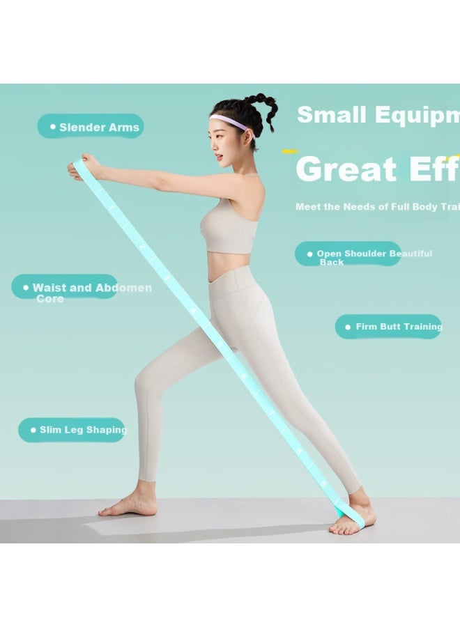 Li-Ning Li-ning Elastic Band Dance Digital Children's Segmented Female Yoga Stretching Rope Fitness Resistance Band Special Stretch Band 10 Grids - Image 3