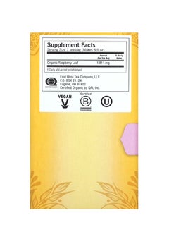 Yogi Tea Raspberry Leaf Caffeine Free 16 Tea Bags 1.02 oz (29 g)  - Image 2