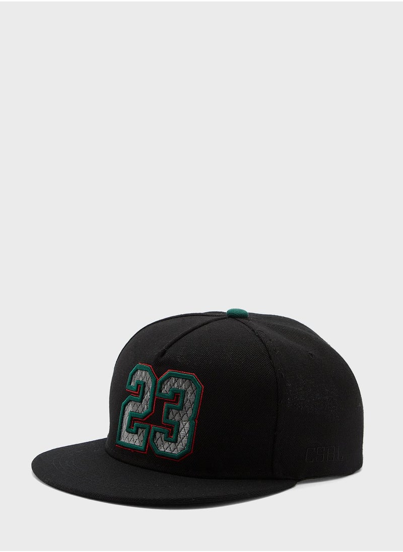 Seventy Five Embroidered Number Flat Peak Cap  - Image 1