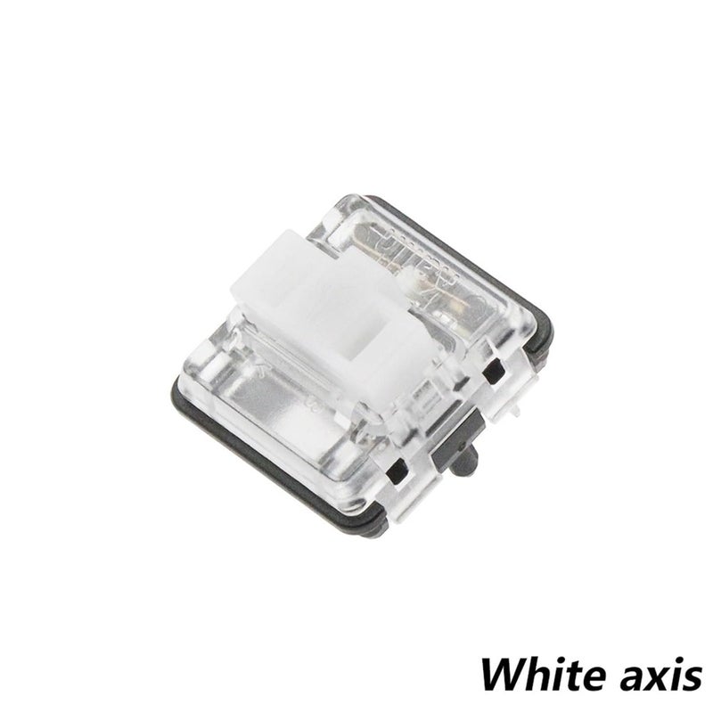 5Pcs White Axis Low Profile Mechanical Keyboard Switches Clicky Tactile Linear for Laptop - Image 3
