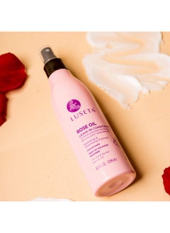 L LUSETA Luseta Rose Oil Leave in Conditioner for Fine & Dry Hair,Nourishing,Moisture,Volume,Silicone-Free,8.5Fl Oz  - Image 2