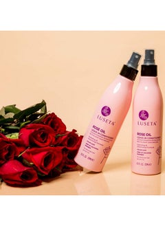 L LUSETA Luseta Rose Oil Leave in Conditioner for Fine & Dry Hair,Nourishing,Moisture,Volume,Silicone-Free,8.5Fl Oz  - Image 3