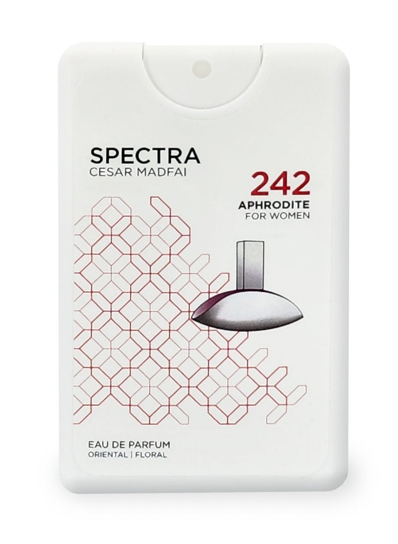 سبكترا بوكيت 242 عطر افروديت او دي بارفيوم للنساء - 18مل - Image 2