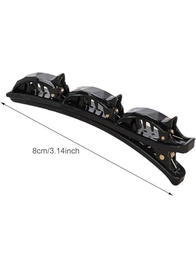 Generic Hair Clip, 6 Count - Double Layers Twist Band French Braider Hair Tool, Hairpin Headband, Hair Accessory for Half-up Styles, Ponytails, Braids, Black and Brown - Image 3