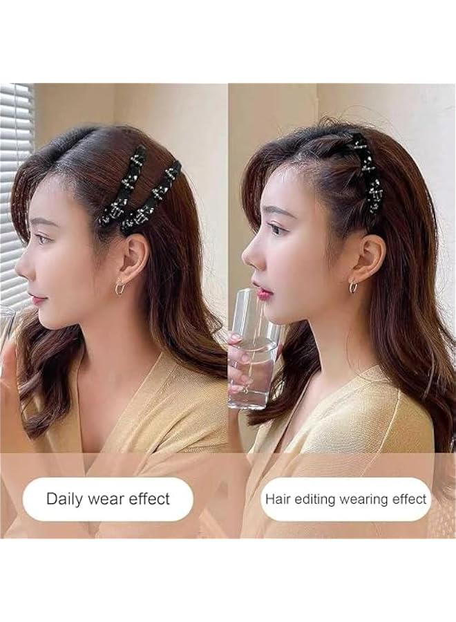 Generic Hair Clip, 6 Count - Double Layers Twist Band French Braider Hair Tool, Hairpin Headband, Hair Accessory for Half-up Styles, Ponytails, Braids, Black and Brown - Image 4