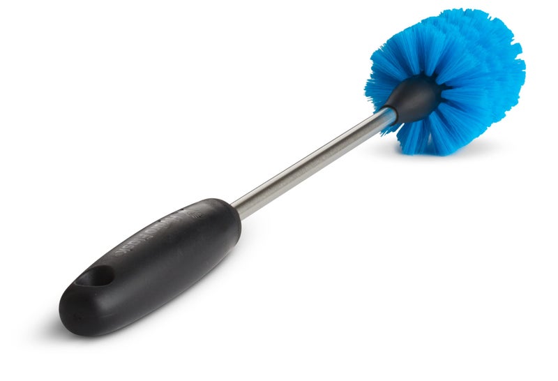 Hydro Flask Bottle Brush - Water Bottle Cleaning Tool with Silicone Scrubber Handle Pacific Blue - Image 2