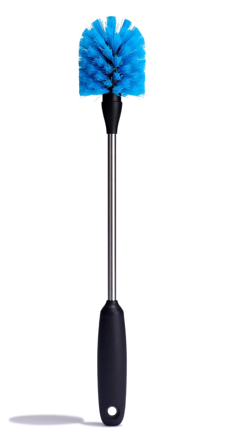 Hydro Flask Bottle Brush - Water Bottle Cleaning Tool with Silicone Scrubber Handle Pacific Blue - Image 1