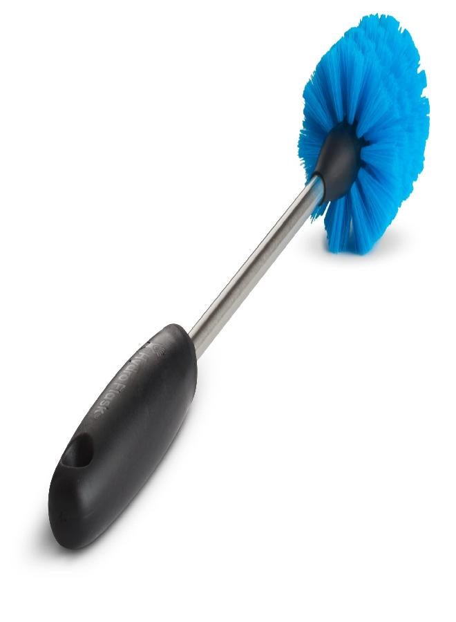 Hydro Flask Bottle Brush - Water Bottle Cleaning Tool with Silicone Scrubber Handle Pacific Blue - Image 4