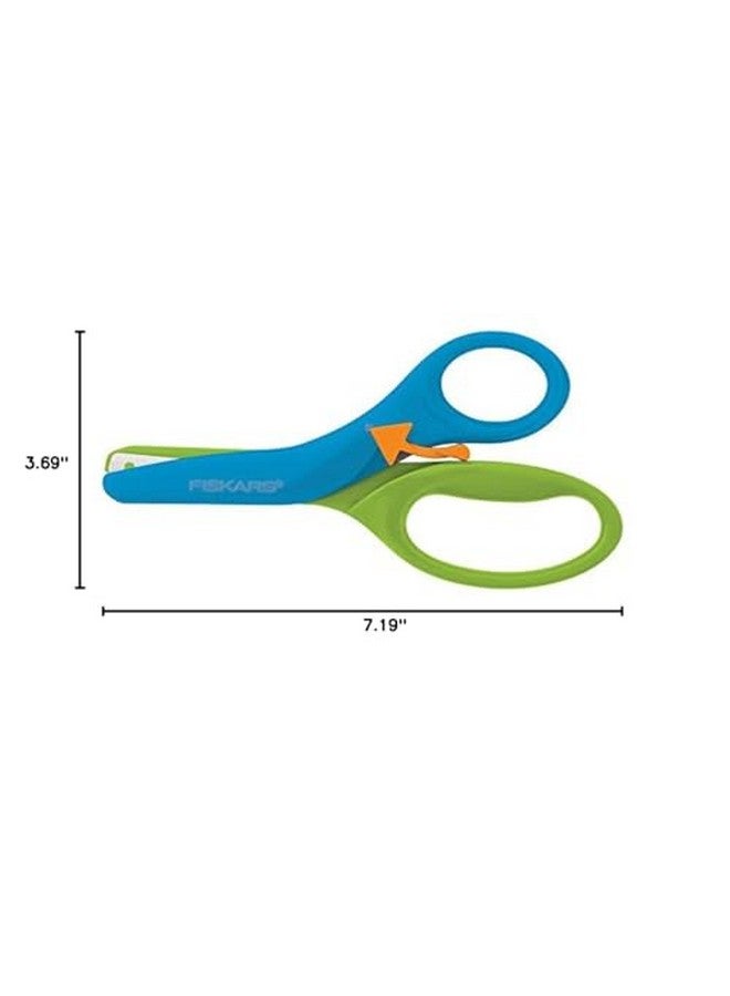 Fiskars Training Scissors for Kids 3+ with Easy Grip - Toddler Safety Scissors for School or Crafting - Back to School Supplies (Color may Vary) - Image 2
