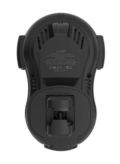 Xcell Xcell Fast Wireless Car Charger with Sensors, 15W Fast Charging Auto-Clamping Car Phone Holder, Car Air Vent Mount for iPhone14 Pro Max/14 Pro/14/13/12/11, Galaxy S22/S21+/S20 Ultra- Black  - Image 3